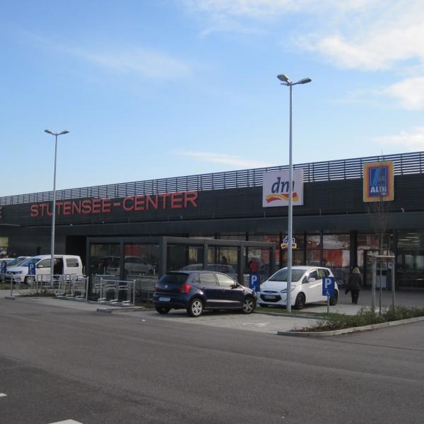 Stutensee-Center Außenfassade