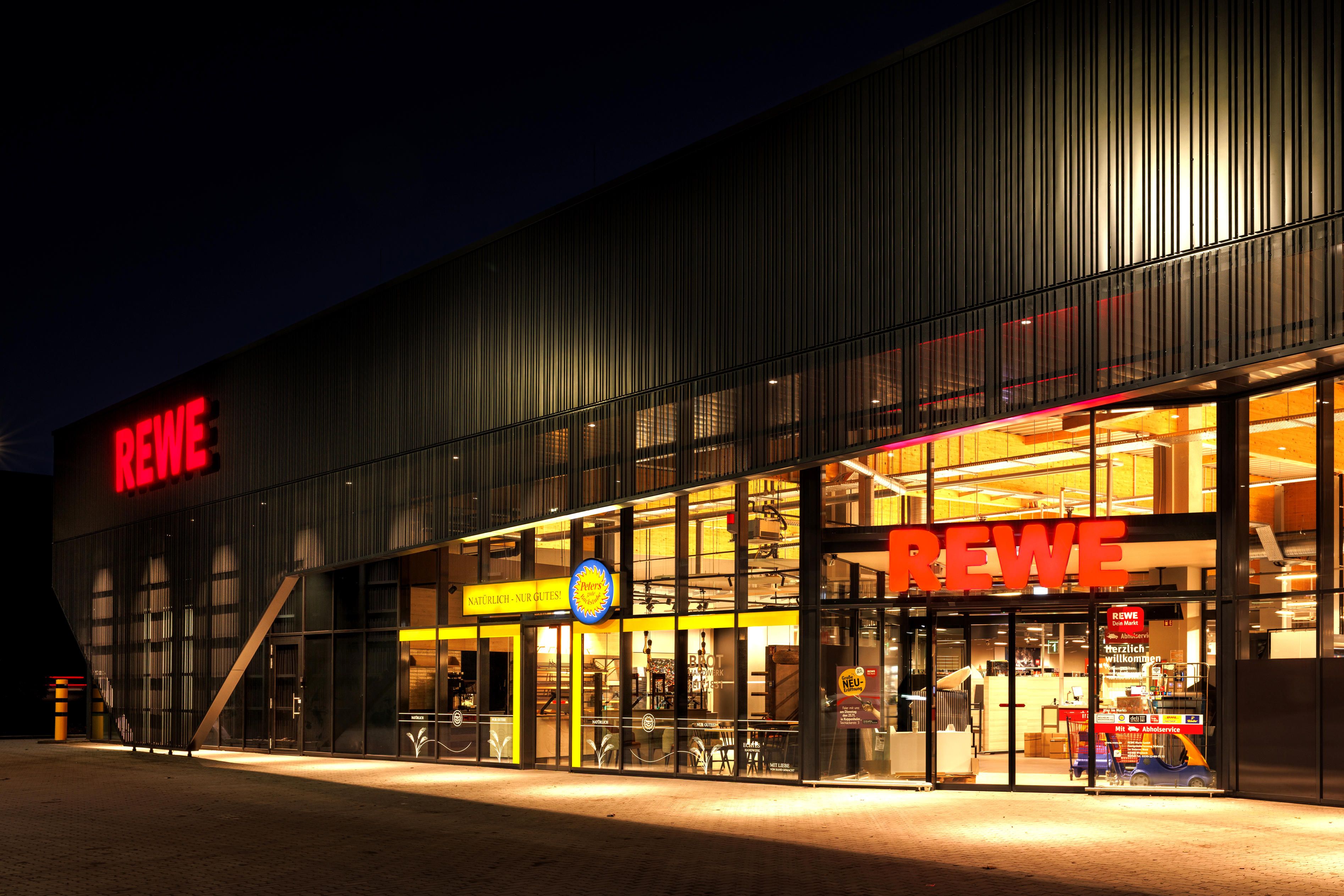 Rewe Außenfassade